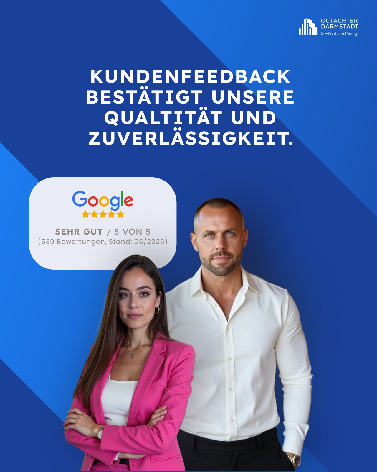 Kundenfeedback: Google Bewertungen